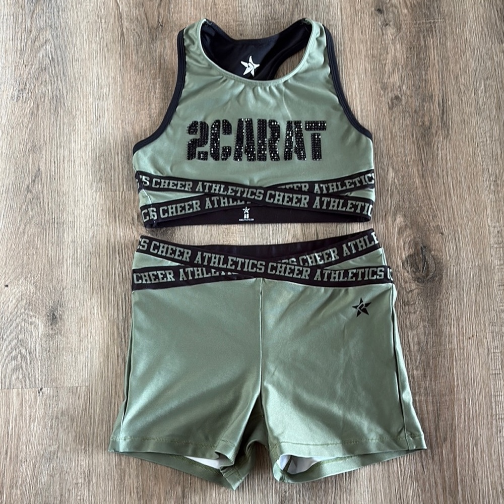 Cheer Athletics 2Carat Team Practicewear Set Adult Small